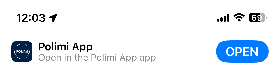 iOS open in app banner